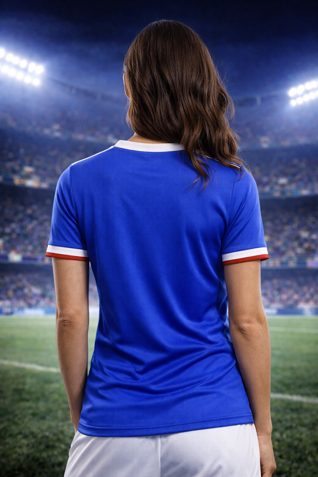 Italy-Inspired Football Jersey – Fan Edition Girl Back 2