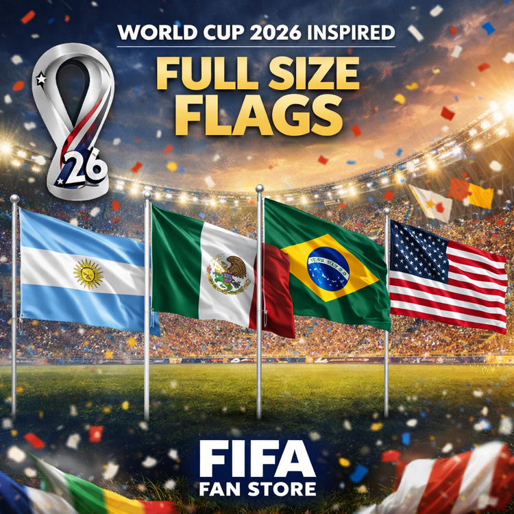Full Size Flags – World Cup 2026 Country Fan Flags | FIFA Store