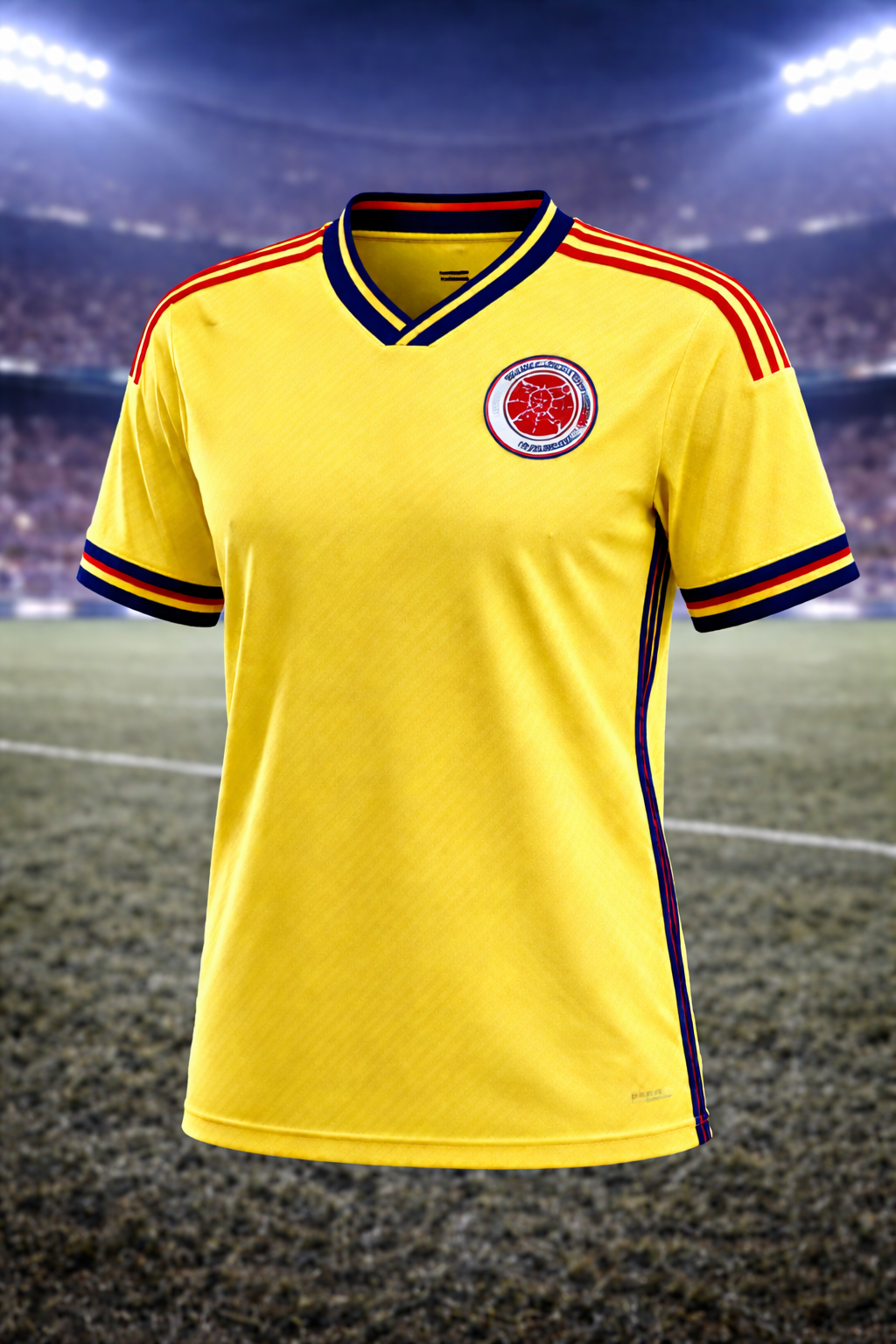 Colombia-Inspired Football Jersey – Fan Edition