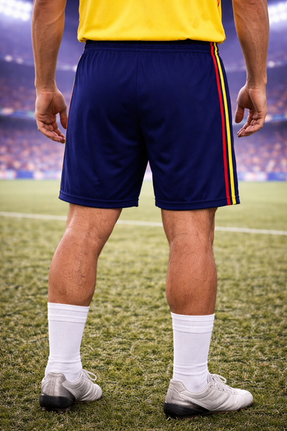 Colombia-Inspired Men’s Shorts – Fan Edition Back
