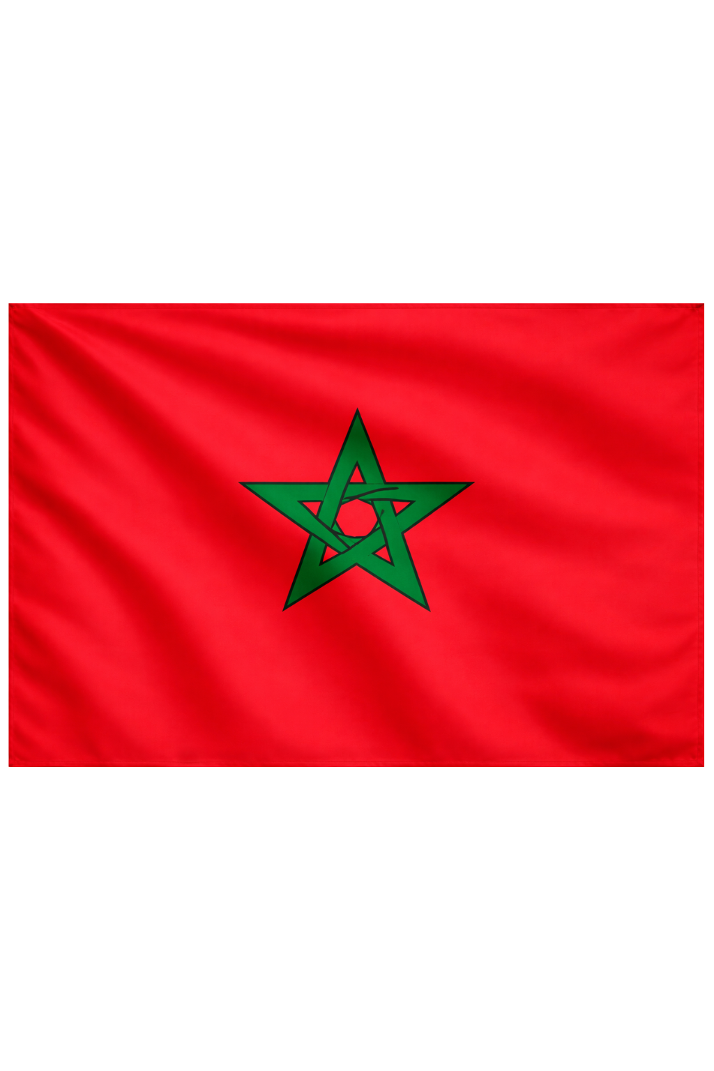 Morocco-Inspired Full Size Flag – Fan Edition