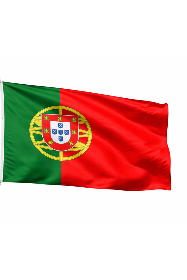Portugal-Inspired Full Size Flag – Red & Green Fan Edition